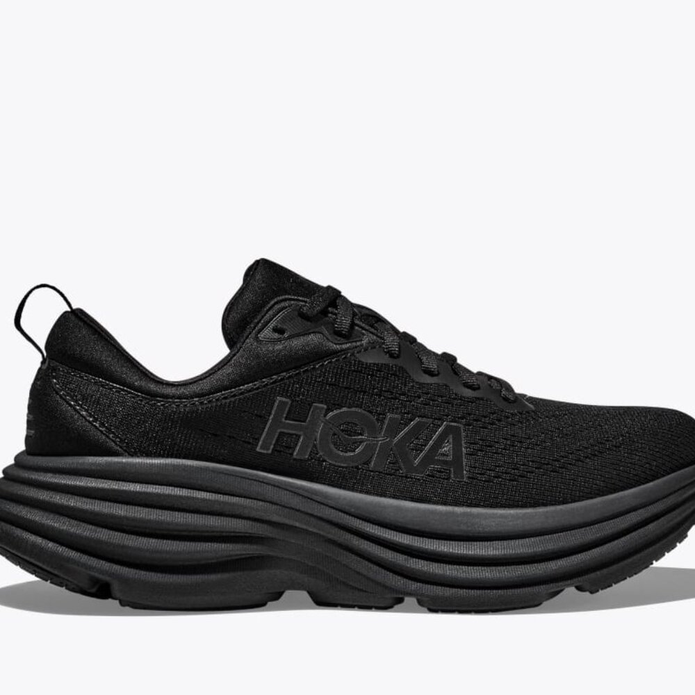 BNWT Never Worn Hoka Clifton 8 Black Size 9.5